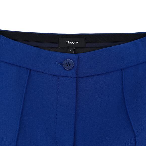 THEORY Cardinal Trouser in Cosmic Blue Size 0 - Picture 7 of 11